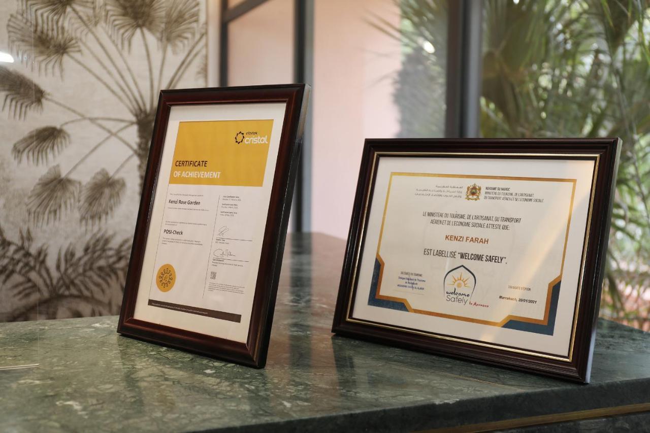 Hotel Kenzi Rose Garden Marrakesh Exterior foto Certificates of the American Academy of Implant Dentistry