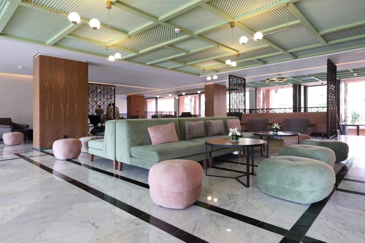 Hotel Kenzi Rose Garden Marrakesh Exterior foto The lobby of the hotel