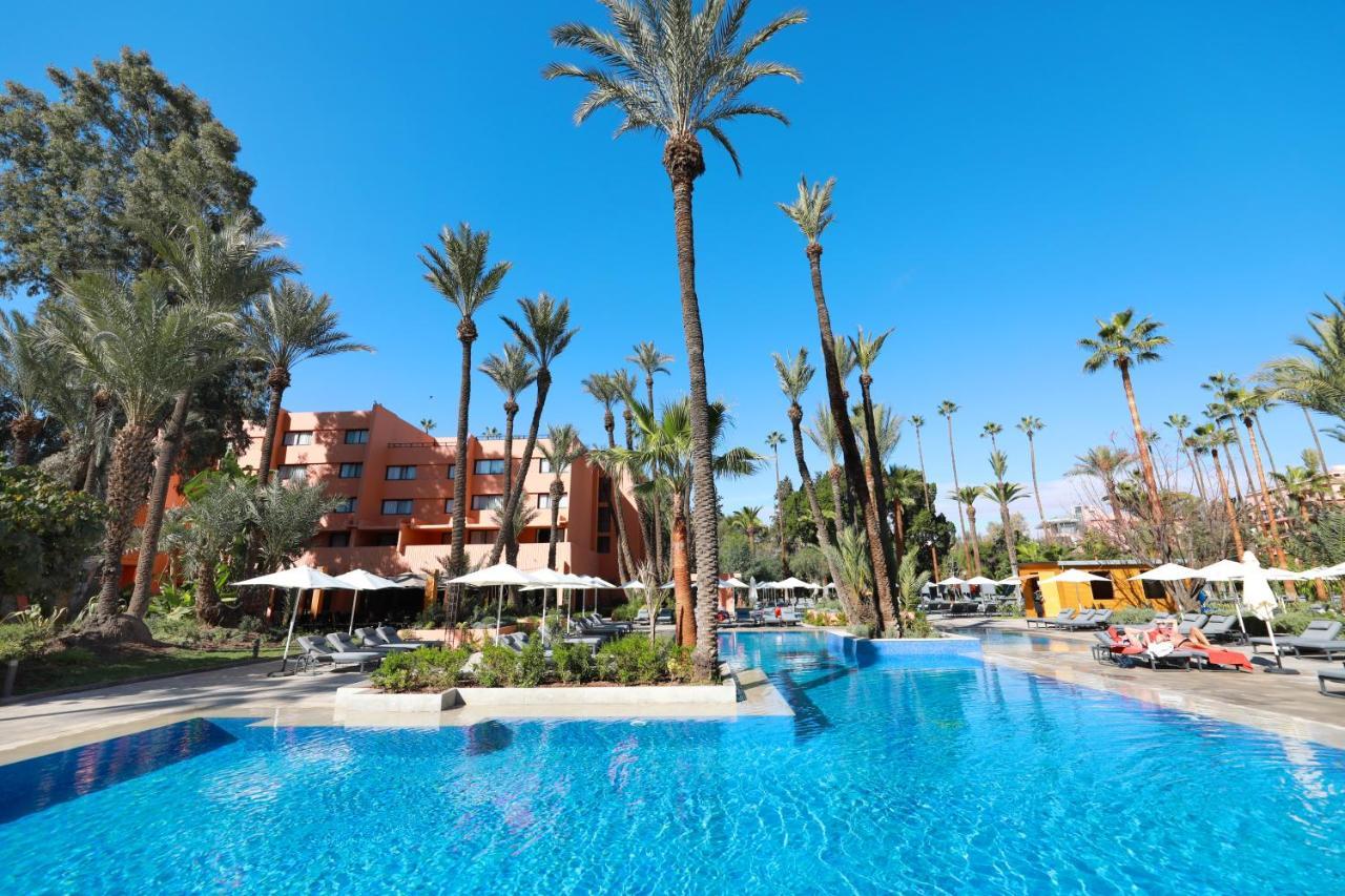 Hotel Kenzi Rose Garden Marrakesh Exterior foto The swimming pool at the hotel