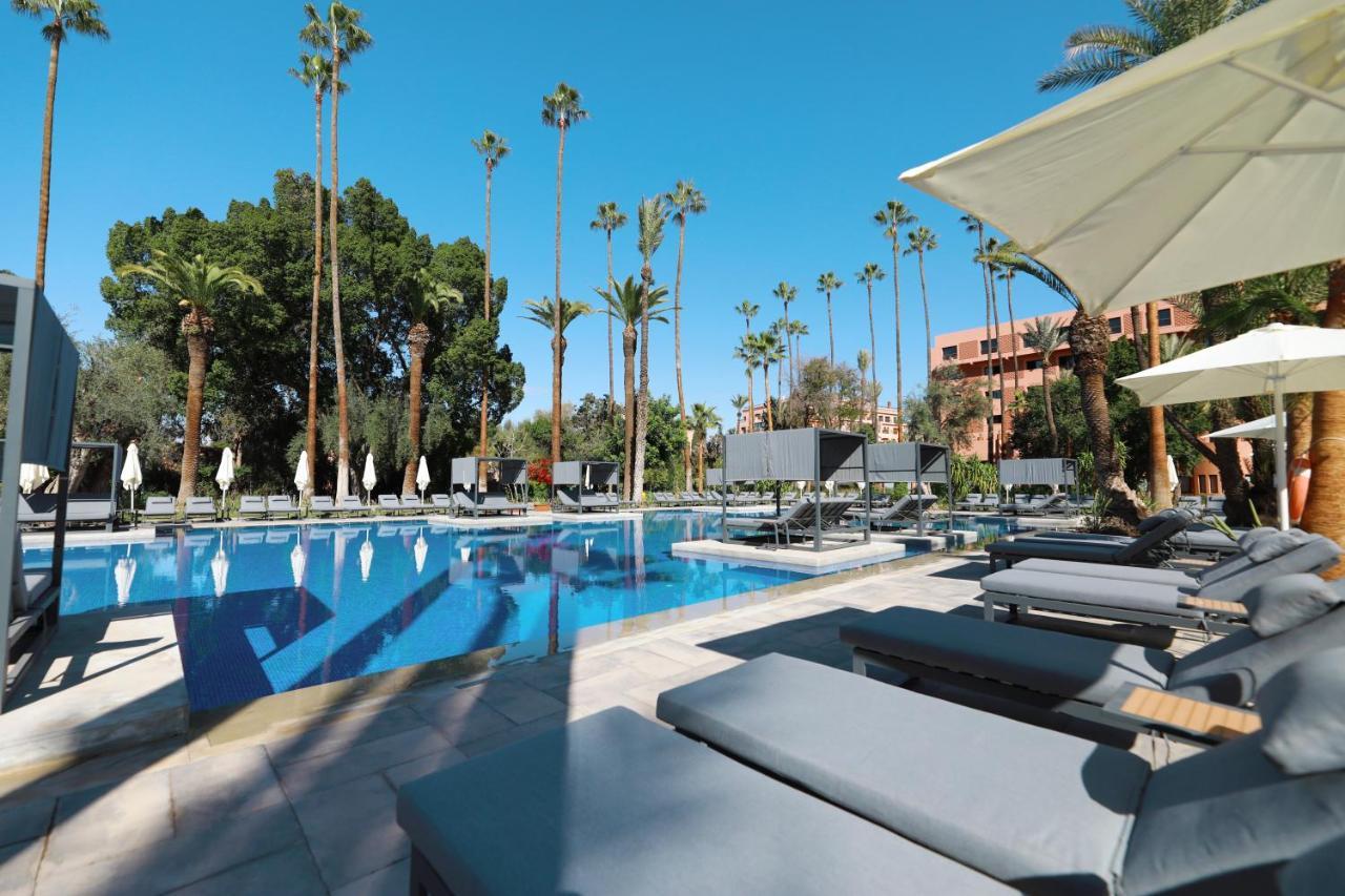Hotel Kenzi Rose Garden Marrakesh Exterior foto The pool at the Royal Mirage Hotel