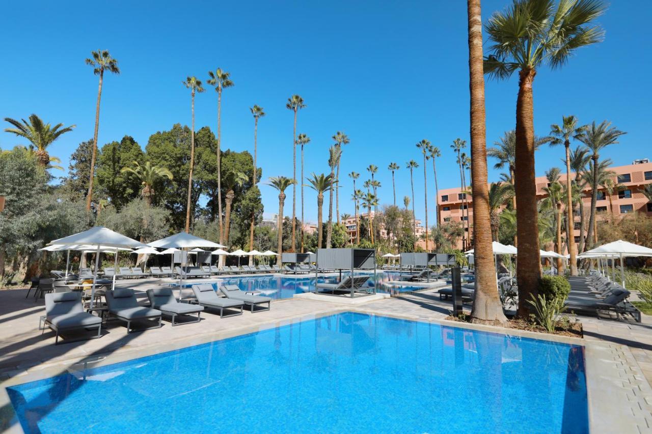 Hotel Kenzi Rose Garden Marrakesh Exterior foto The pool at the Royal Mirage Hotel