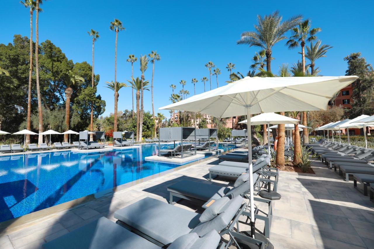 Hotel Kenzi Rose Garden Marrakesh Exterior foto The swimming pool at the hotel