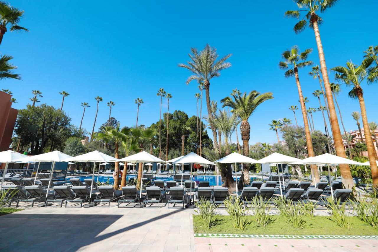 Hotel Kenzi Rose Garden Marrakesh Exterior foto The pool at the La Quinta Resort
