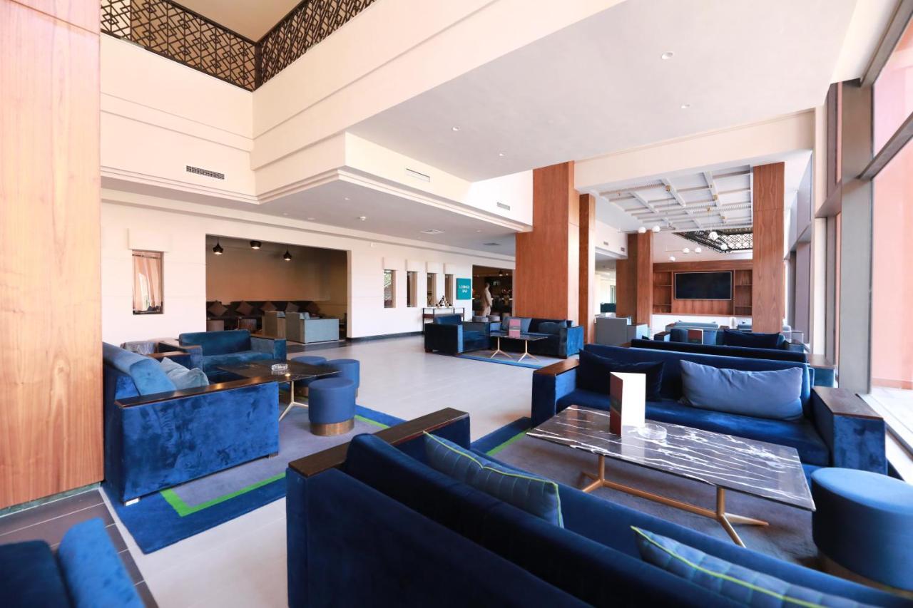 Hotel Kenzi Rose Garden Marrakesh Exterior foto The lobby of the hotel